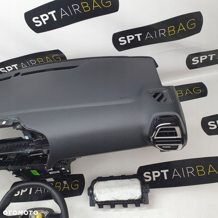 CITROEN C4 III B8 DESKA ROZDZIELCZA KONSOLA KOKPIT PULPIT PODUSZKI AIRBAG AIR BAG PASY KIT SET - 4