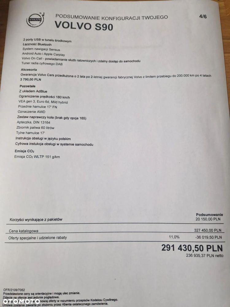 Volvo S90 B5 D AWD Inscription - 17