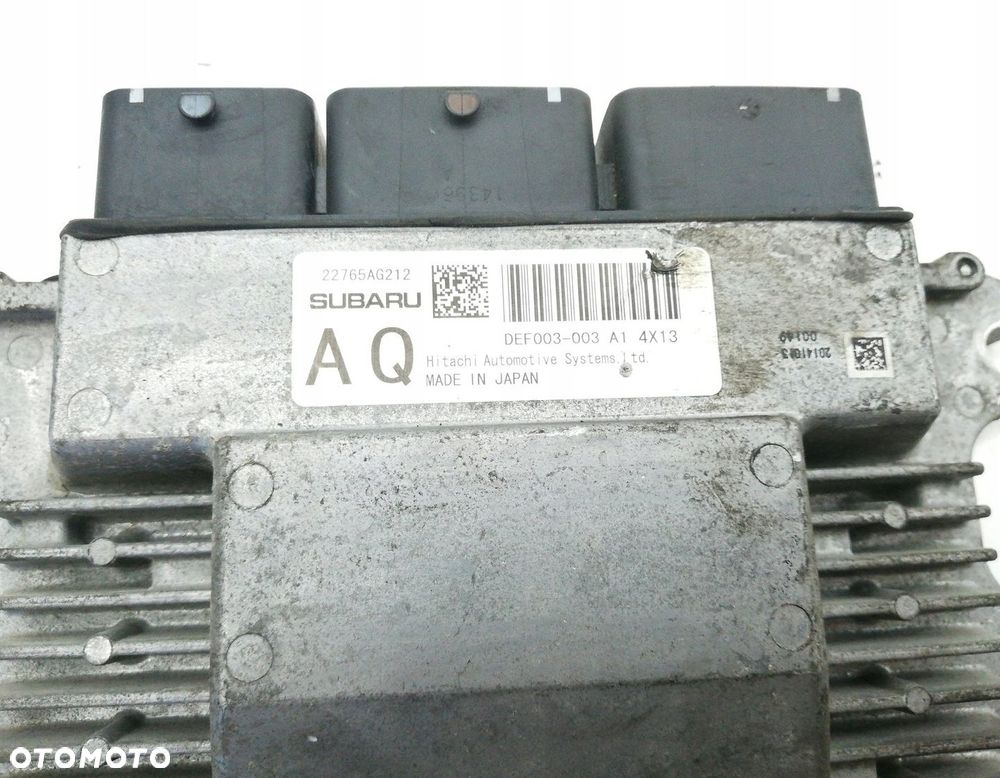 KOMPUTER SILNIKA STEROWNIK SUBARU LEVORG 2.2D 22765AG212 / DEF003-003 - 3