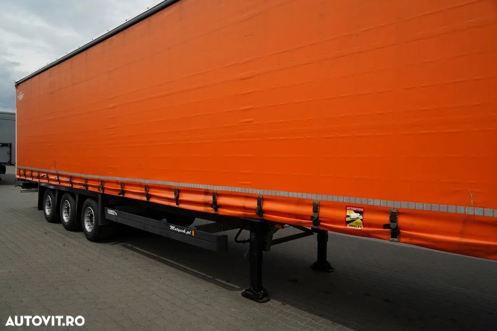 Schmitz Cargobull CORTINĂ / MEGA / PLATĂ JOSĂ / PUNTE RASĂ / ACOPERIȘ RASĂ / ACOPERIȘ RASĂ /  PRELATĂ ARMATĂ - 9