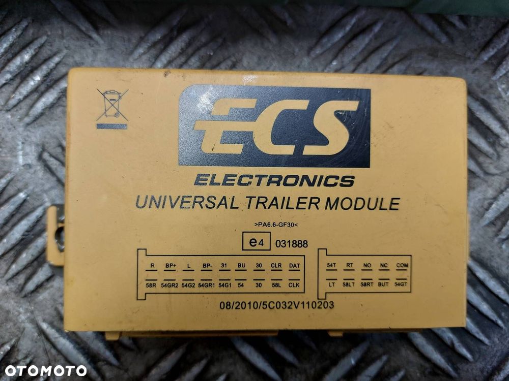 HAK HOLOWNICZY + TABLICZA + WIĄZKA + MODUŁ HAKA ECS OUTLANDER II - 8