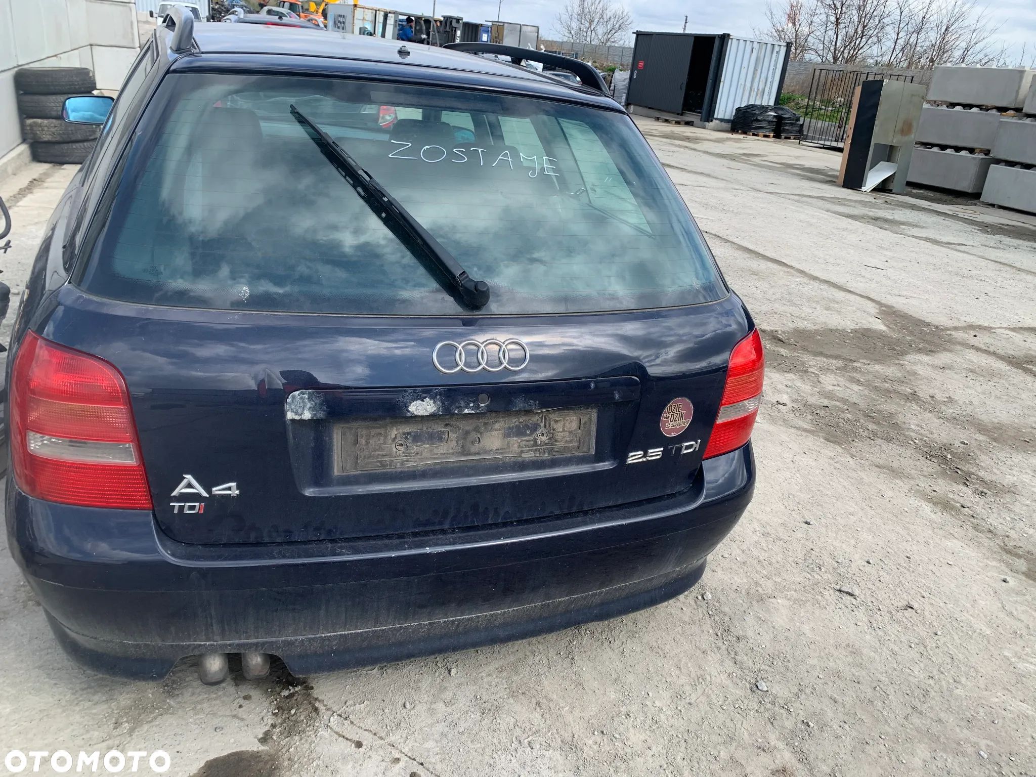 ZDERZAK TYŁ AUDI A4 B5 1999r - 1