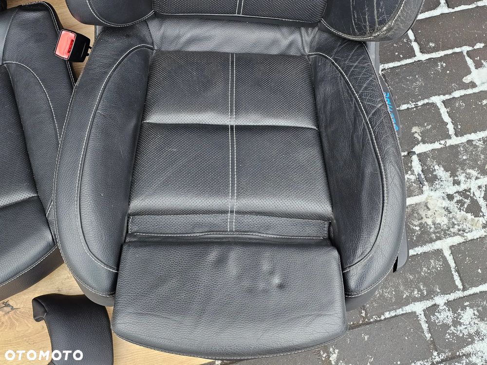 FOTELE KANAPA OPARCIE BOCZKI SKÓRZANE OPEL ASTRA J HATCHBACK HB 5D EUROPA PODGRZEWANE - 3