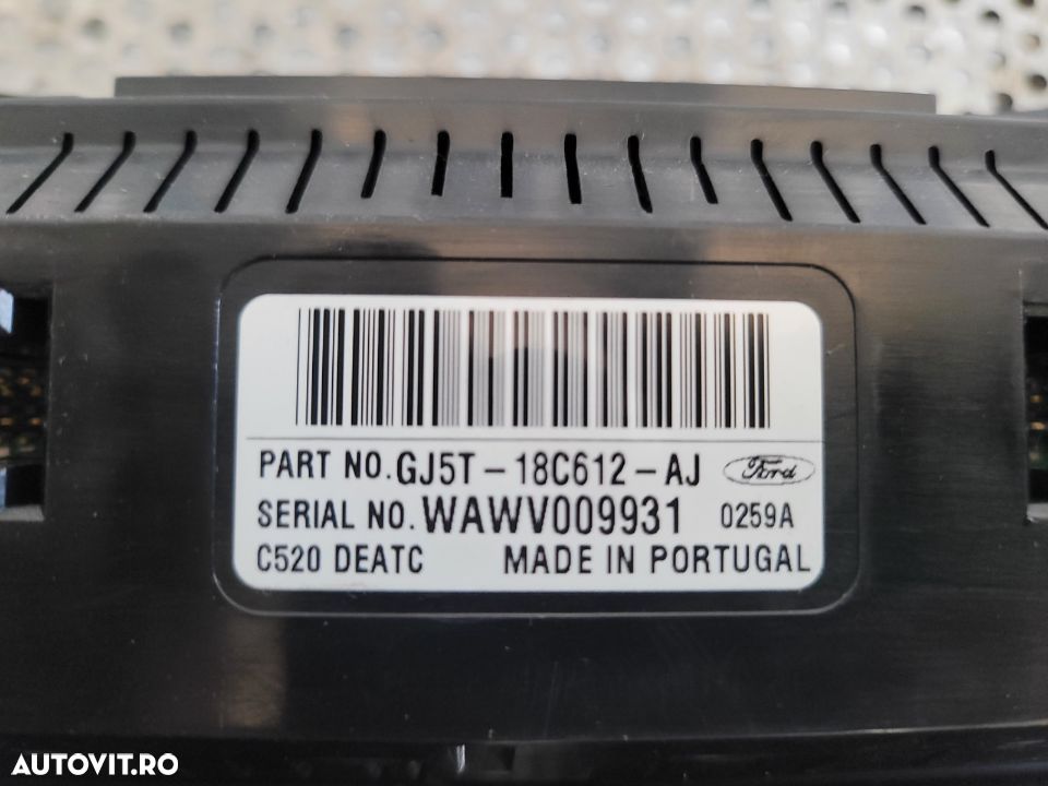 Panou Modul Climatronic Clima Ford Kuga 2 II Cod GJ5T-18C612-AJ Dezmembrez Ford Kuga 2 II 2.0 Tdci - 5