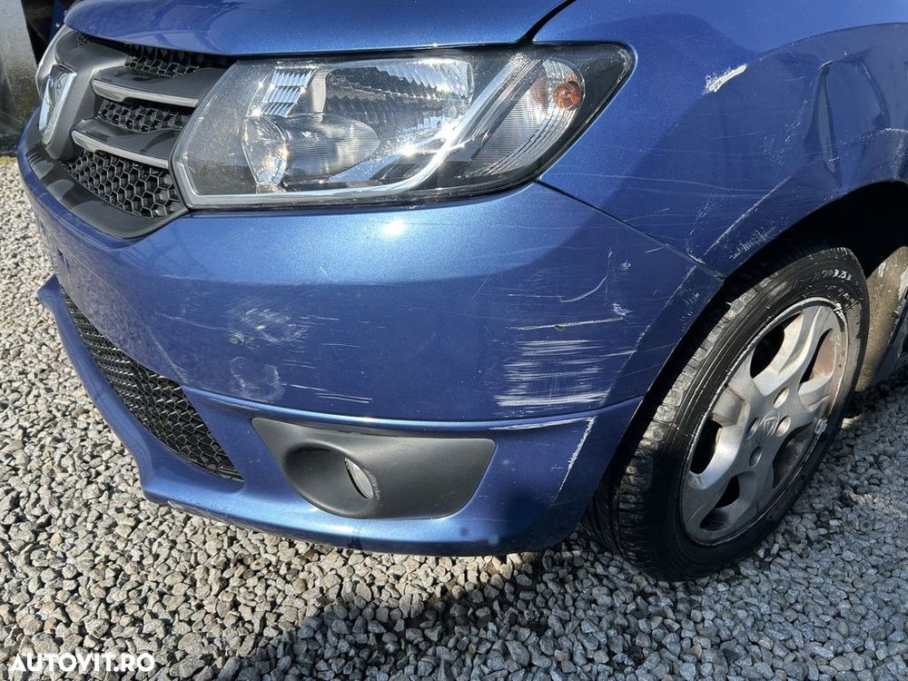 Bara fata Dacia Dacia Logan II MCV 2013 - 2016 ALBASTRU (1335) model fara spalatoare far - 2