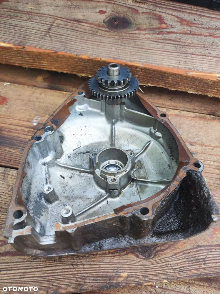 Pokrywa dekiel sprzęgła prawa Suzuki GN125 DR125 GZ125 oryginał - 8