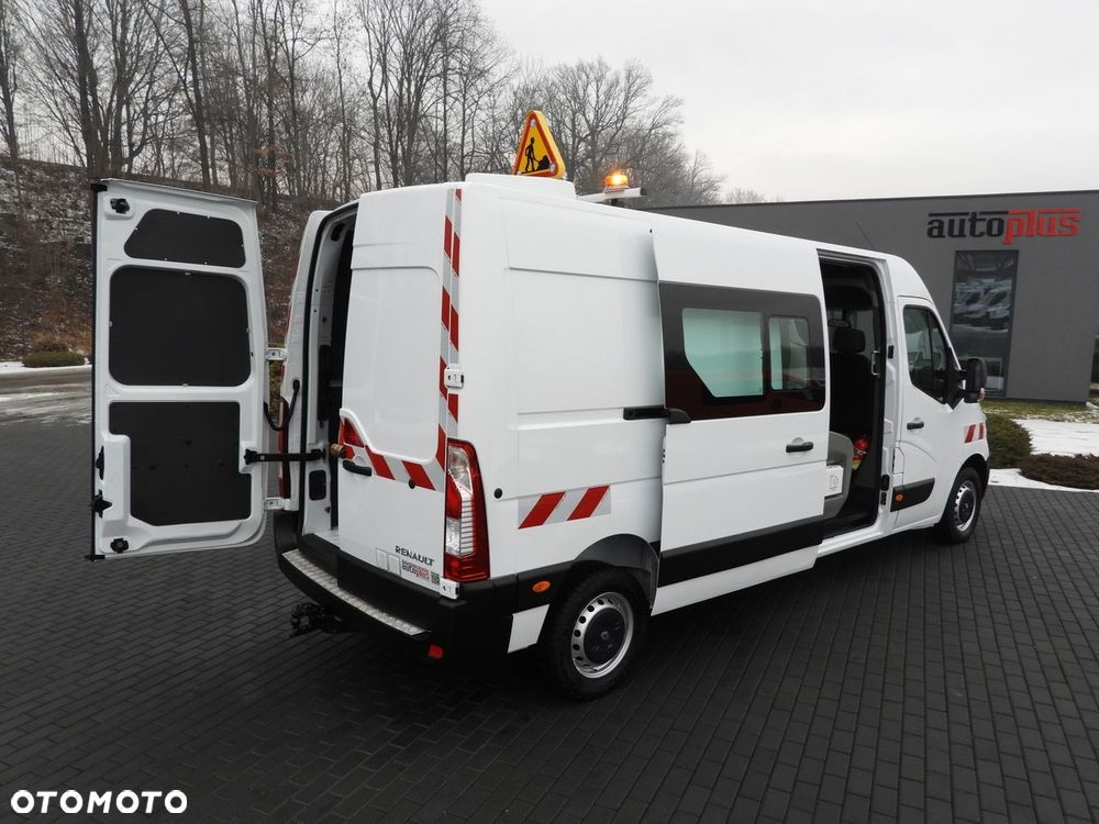 Renault MASTER FURGON BRYGADÓWKA 7 MIEJSC TEMPOMAT KLIMATYZACJA  130KM - 4