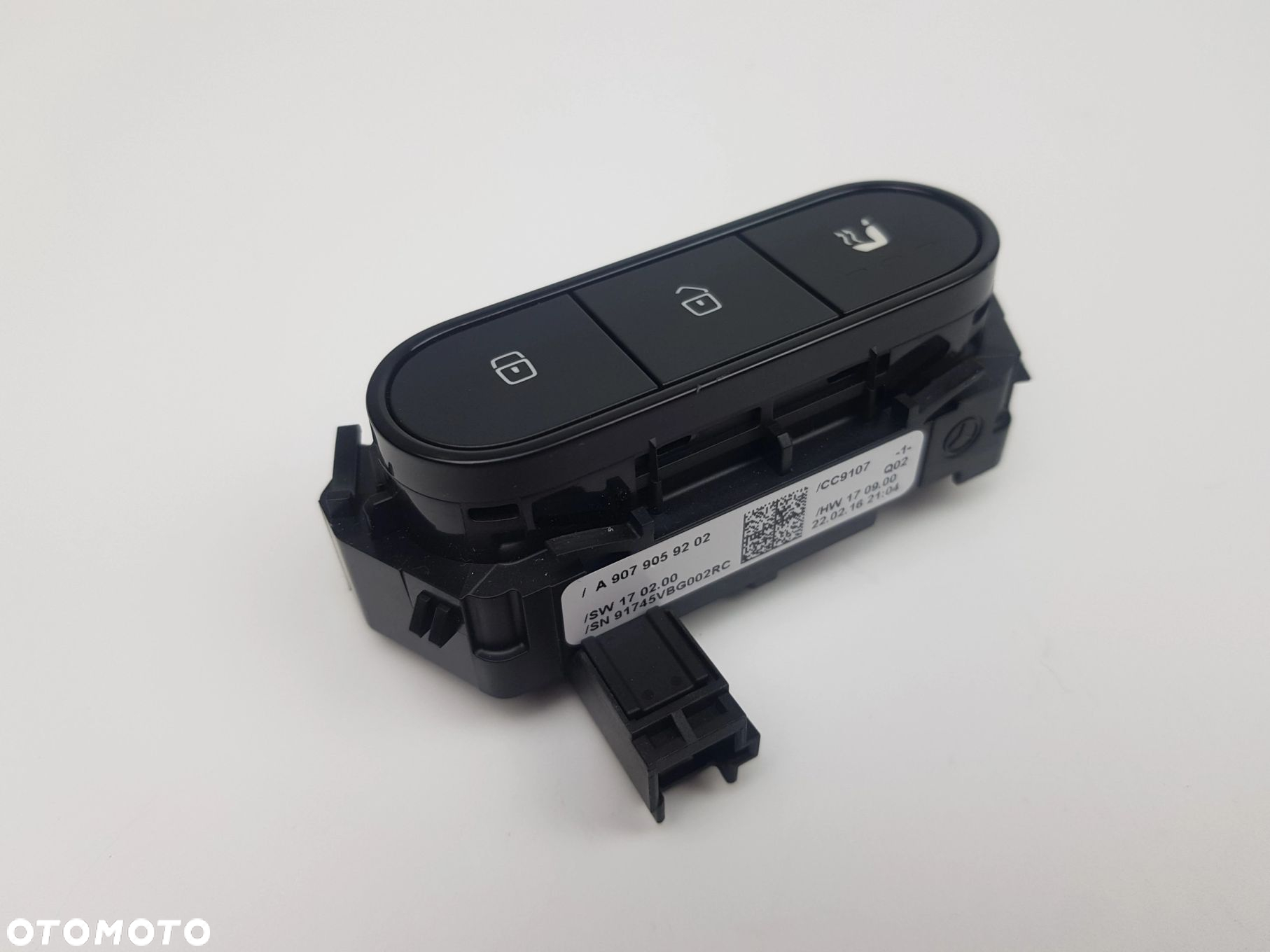 NOWY Przełącznik Panel sterowania fotela Mercedes w907 Sprinter A9079059202 - 2