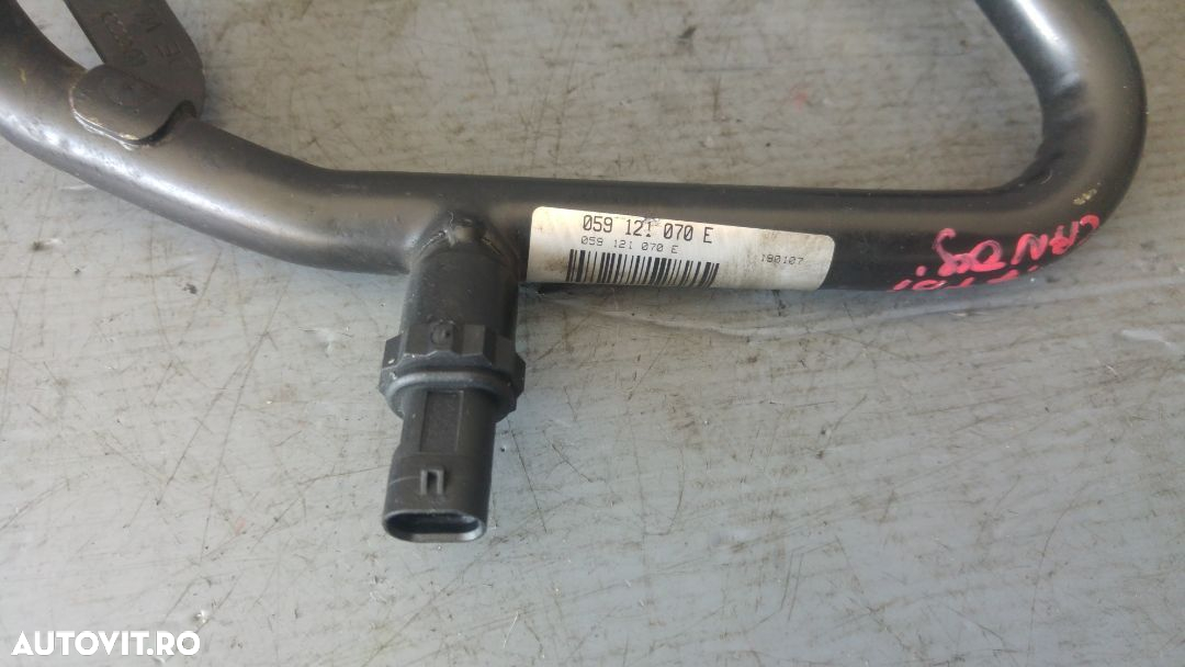 Teava furtun apa cu senzor audi a6 4f c6 2.7 tdi can 059121070e - 2