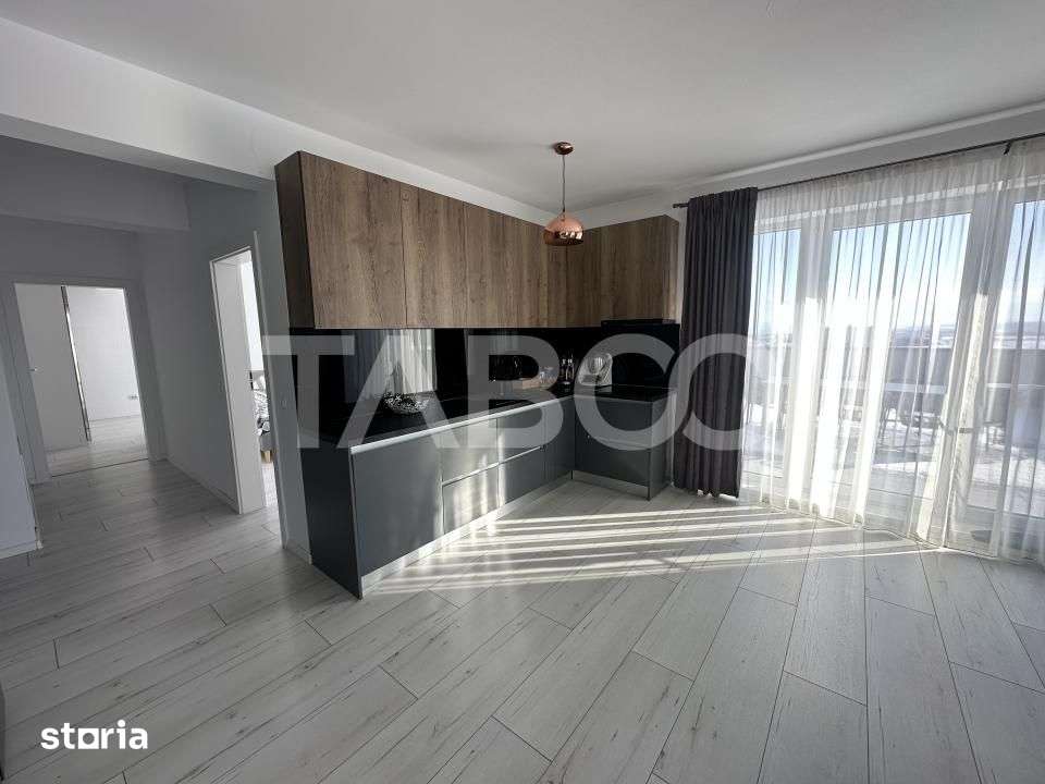 Penthouse de vanzare cu terasa de 97 mpu in Sibiu zona Doamna Stanca — fotografia 3