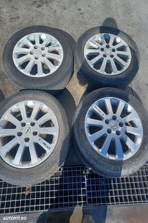 Jante aliaj cu anvelope 16 - set R16 205/55 R16 Opel Zafira A [faceli - 3
