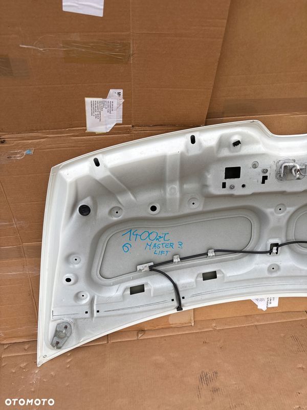 MASTER 3 III Lift 14- maska pokrywa silnika BIAŁA DO ZAŁOŻENIA - 14