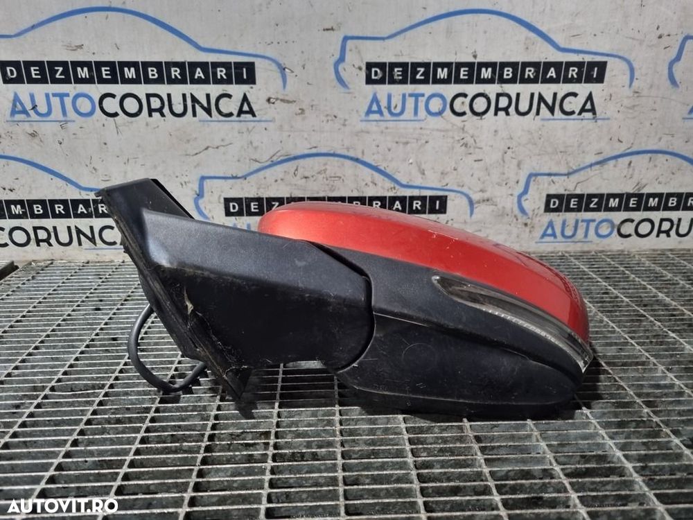 Oglinda stanga Renault Kadjar 2015 - 2018 4 Usi FLAME RED PEARL NNP (1317) Fara rabatare - 2