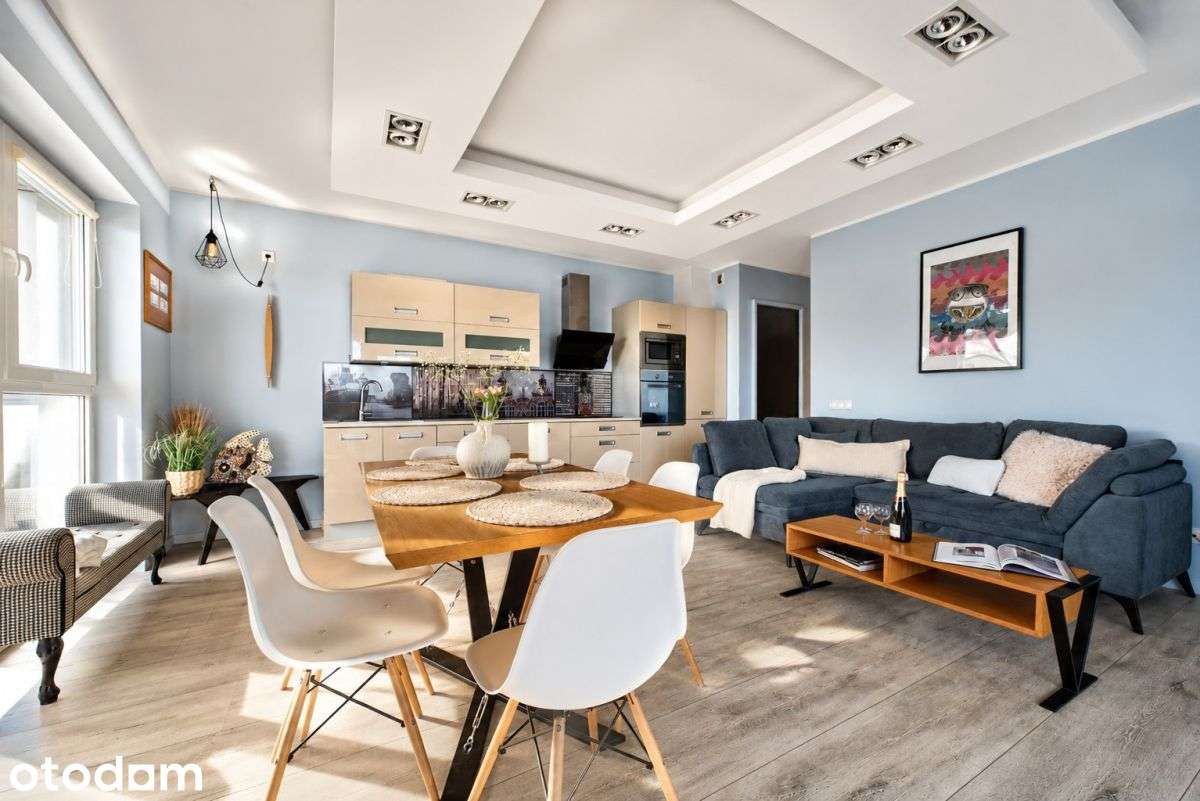 3 pokoje|Widok na morza|Duży balkon |Od września