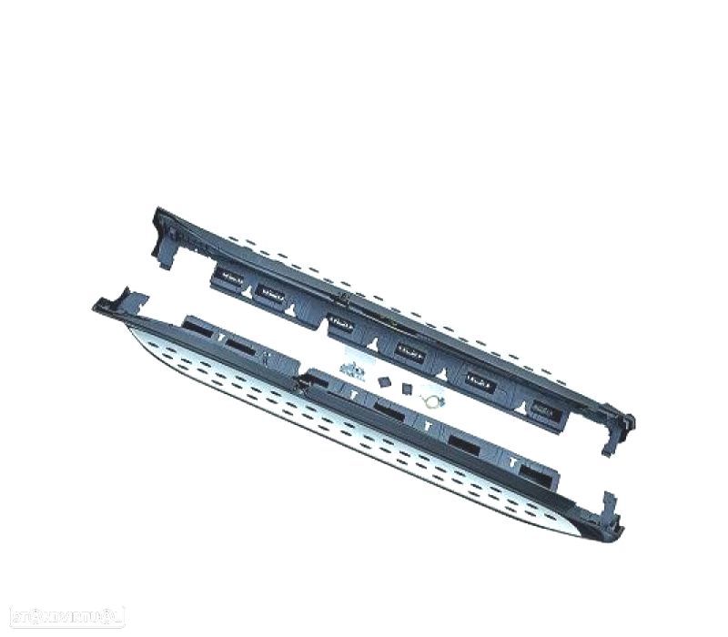 ESTRIBOS LATERAIS MERCEDES CLASE GL X166 12- ILUMINAÇÃO LED - 1