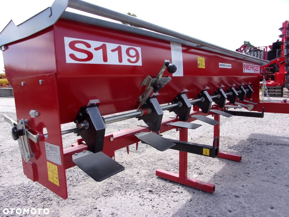 Meprozet Siewnik talerzowy, stopkowy-redlicowy, SR25/SRT25, SR27/SRT27, SR30/SRT30, S107, S107T, poplonów S119, nabudowany SNT30 agregat uprawowo siewny Euro-Masz, Akpil, Agro-Masz - 31