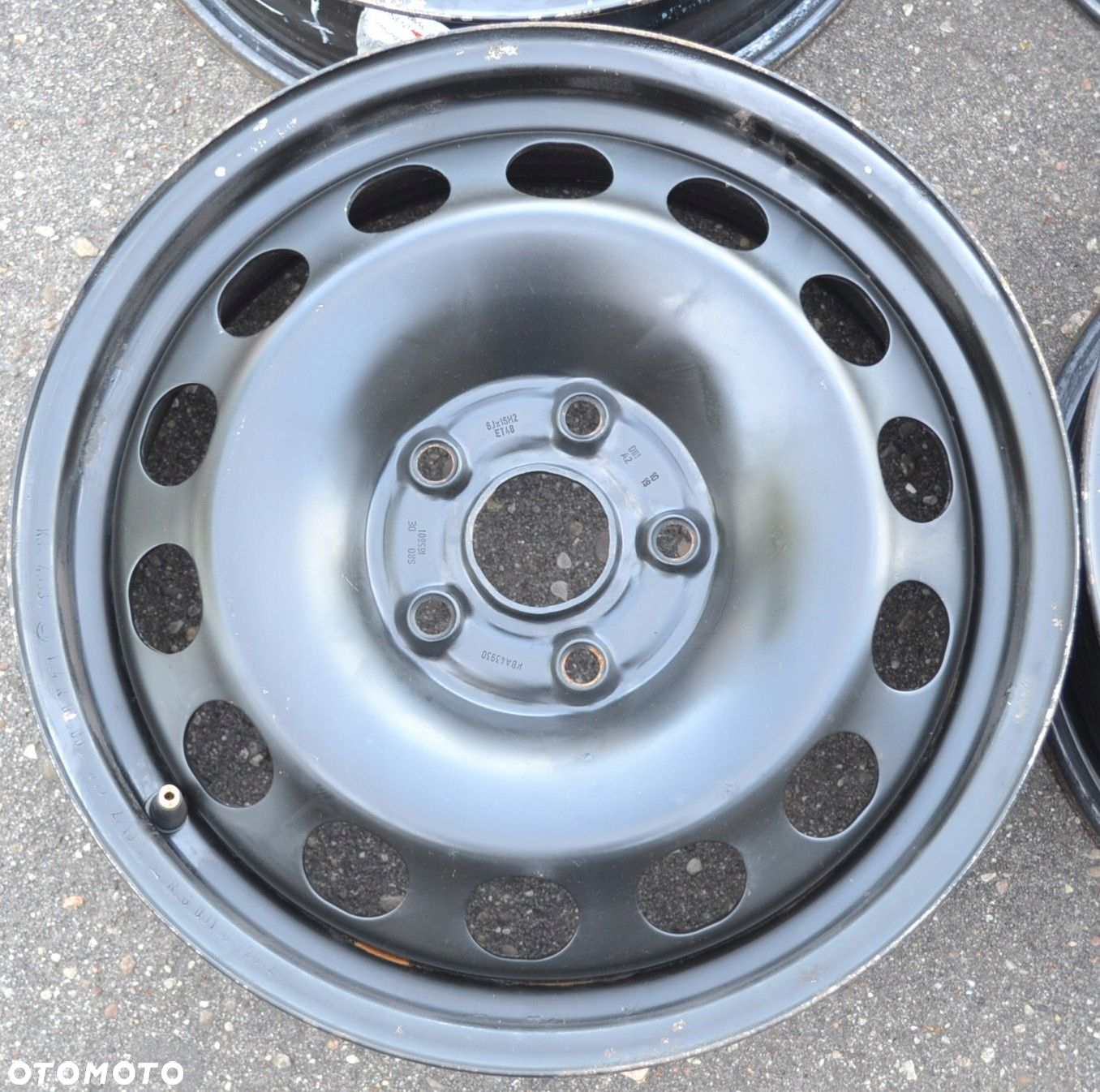 FELGI STALOWE VW SKODA AUDI SEAT 5x112 6J16 ET 48 x4szt F-427 - 6