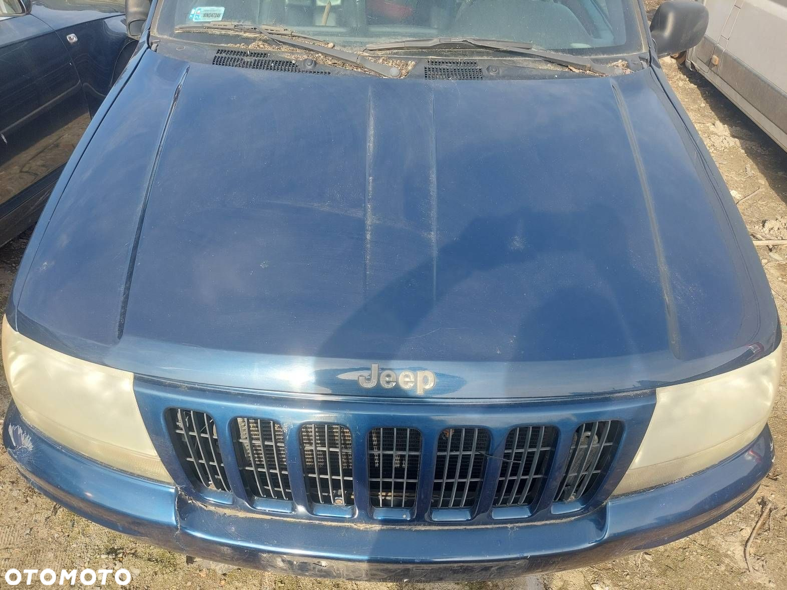 KOMPLETNY PRZÓD MASKA ZDERZAK LAMPA BŁOTNIK JEEP GRAND CHEROKEE WJ MHA - 5