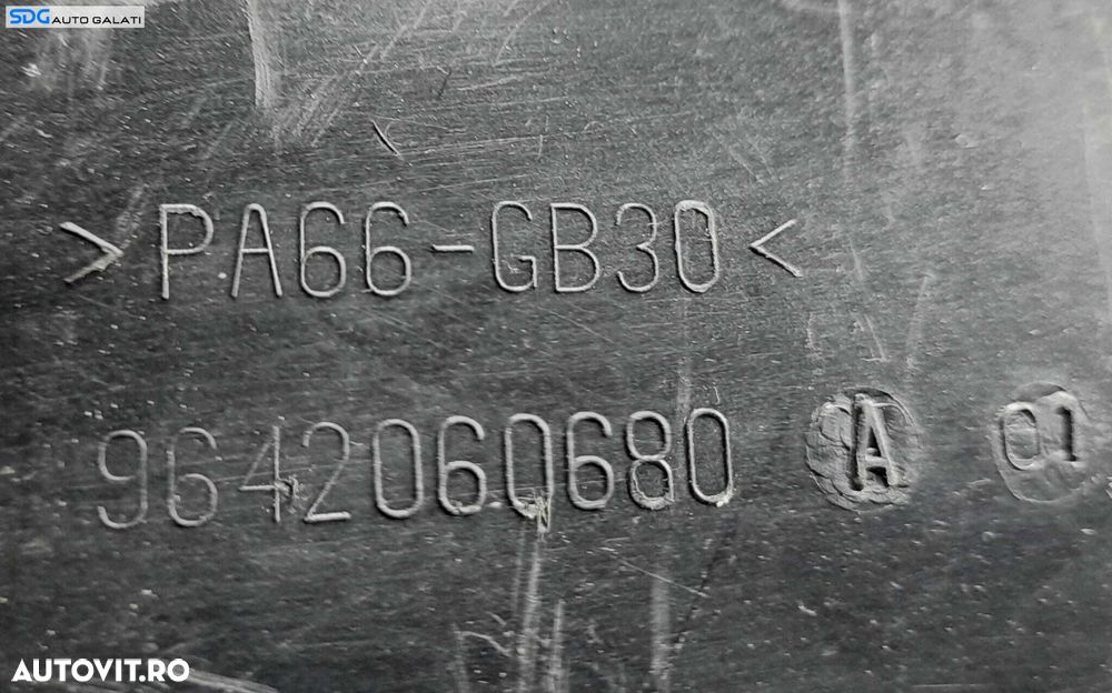 Tub Tubulatura Conducta Intercooler Peugeot 406 2.0 HDI RHS 1995 - 2004 Cod 9642060680A 9642060680 [N0335] - 4