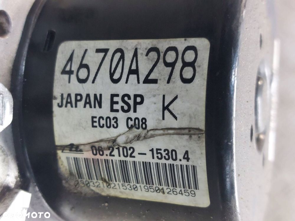 POMPA STEROWNIK ABS MITSUBISHI ASX I 4670A298 - 2