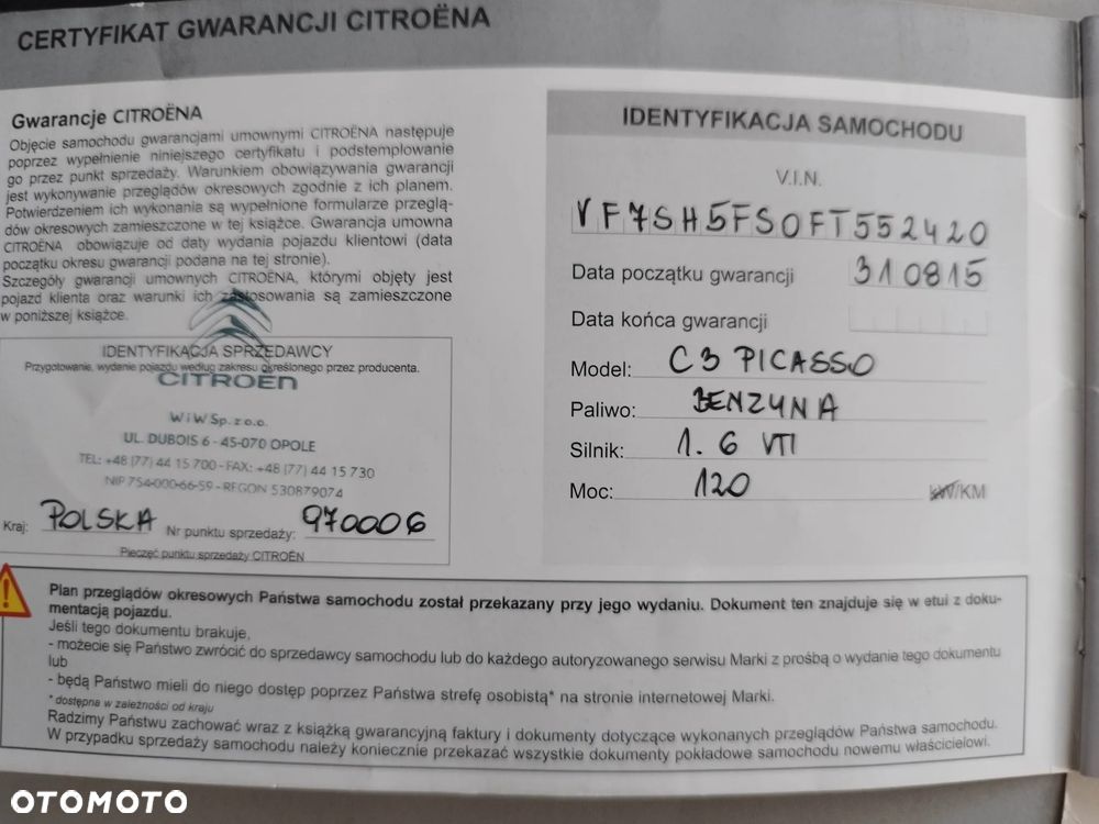 Citroën C3 Picasso 1.6i Exclusive - 28