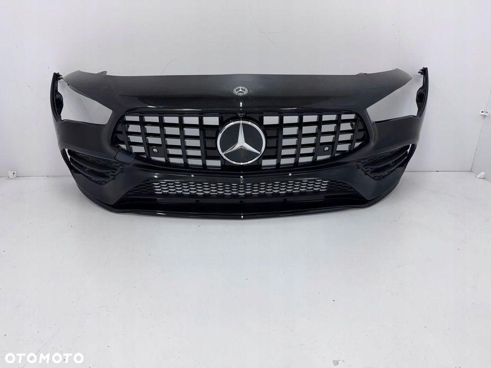 PRZÓD MERCEDES CLA C118 W118 A118 AMG ZDERZAK MASKA BŁOTNIKI LAMPY - 6