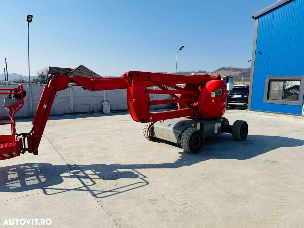 Manitou 150 AETJC Nacela electrica brat articulat 15 metri inchiriere Valcea Pitesti Bucuresti Craiova Slatina Tg Jiu Droberta Sibiu Deva Alba - 4