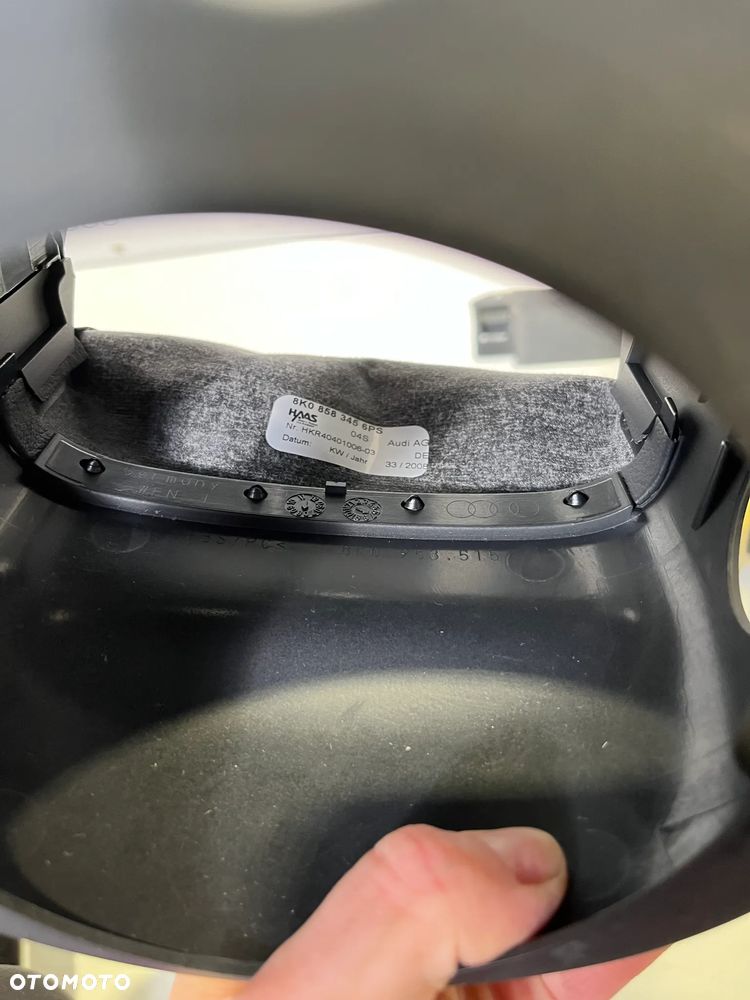 PLASTIKI WNETRZE AUDI A4 B8 TUNEL ŚRODKOWY - 11