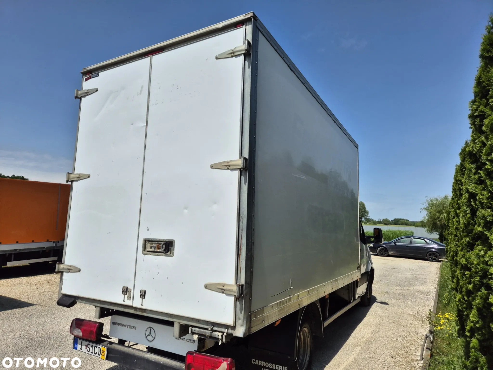 Kontener 8 palet Sprinter 2020, regulowana szerokość podramówki, Iveco, Ducato, Master, Inne, stan idealny! - 3