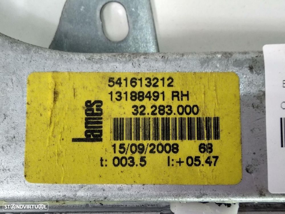 ELEVADOR DE VIDRO FRONTAL DIREITO OPEL CORSA D 2007 - 12