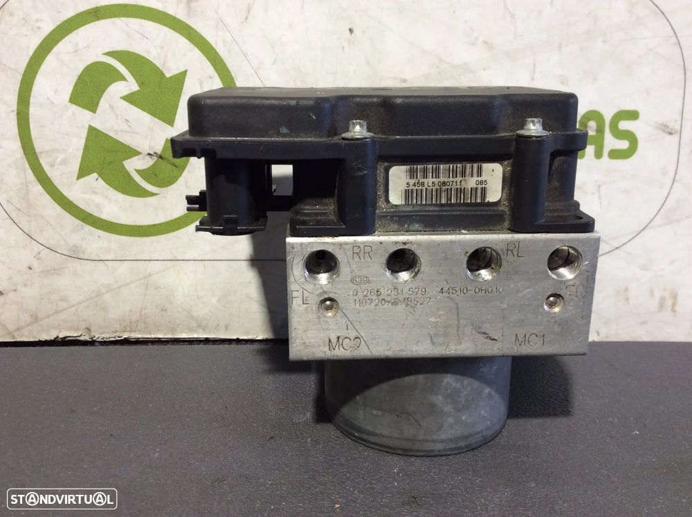 Modulo ABS Citroen C1  ano 2012   0265231579 - 2