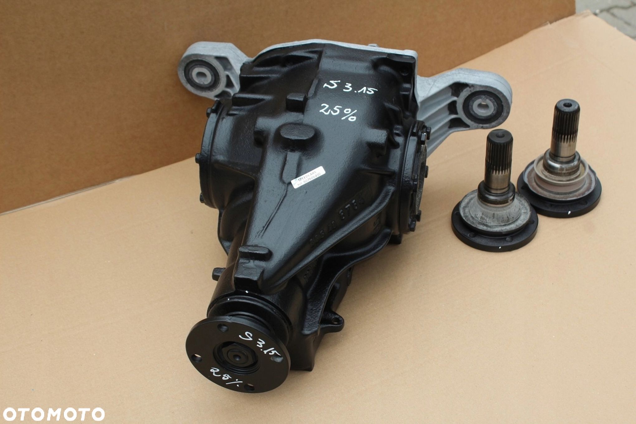 Most dyfer tył tylny BMW e36 typ 188 duża głowa oryginalna szpera 25% 3.15 - 1