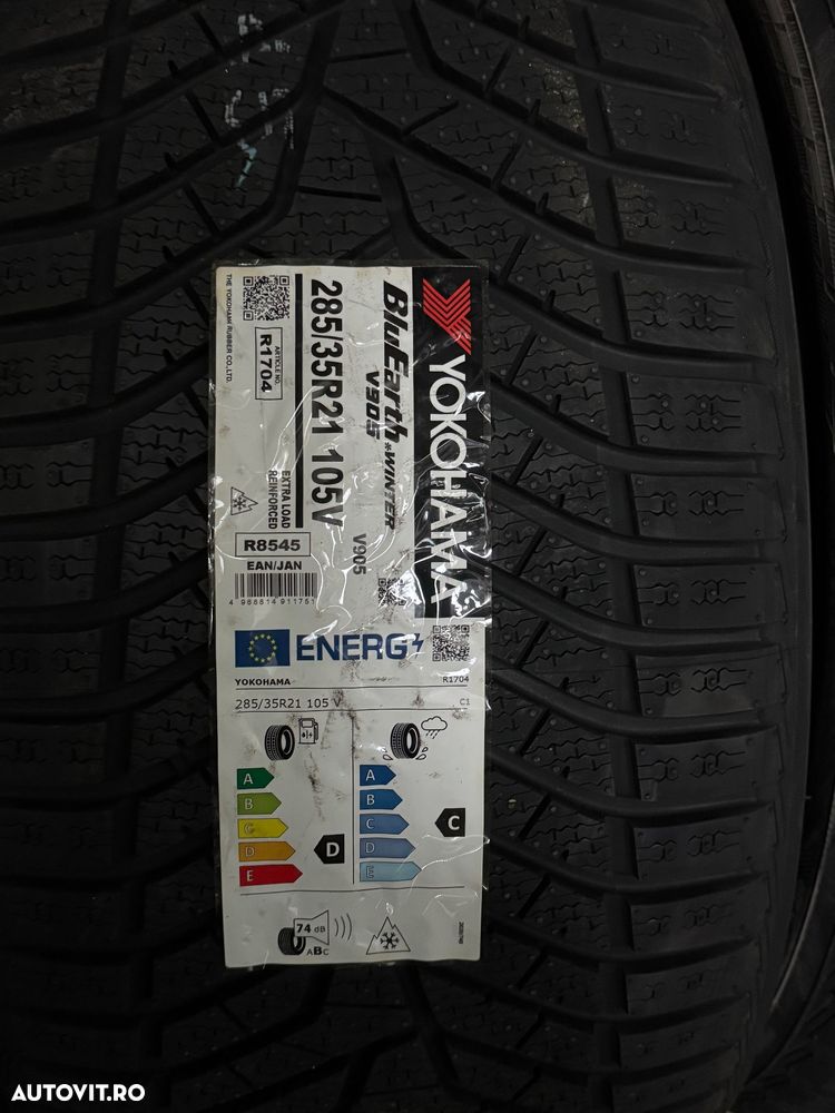 Vând set anvelope 285/35/21-325/30/21 Yokohama de iarnă noi - 2