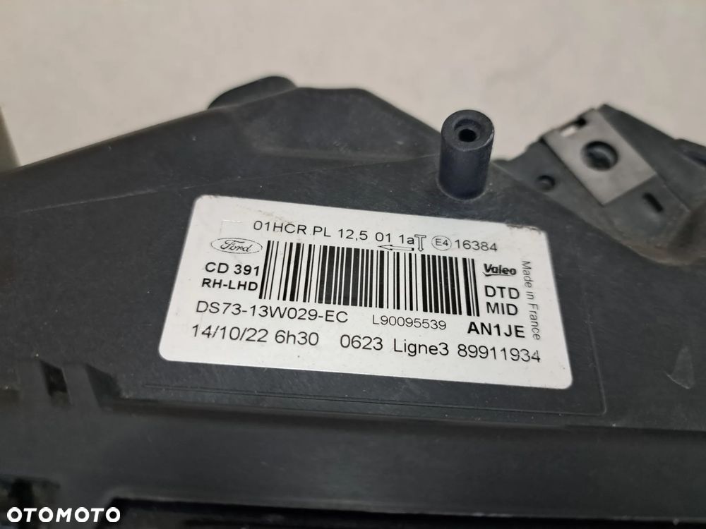 Ford Mondeo Mk5 lampa przednia lewa prawa soczewka Europa - 7