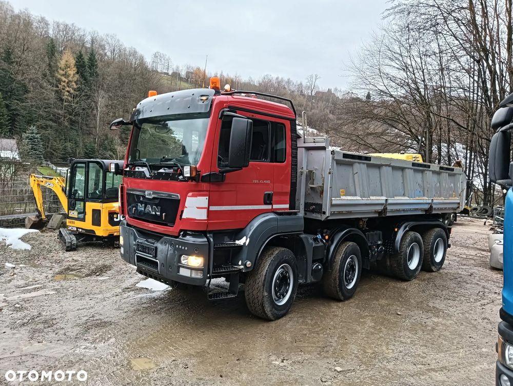 MAN TGS 35.480 8x4 8x4 Wywrotka Trójstronna | Hydroburta | Euro 5 | Resor - 3