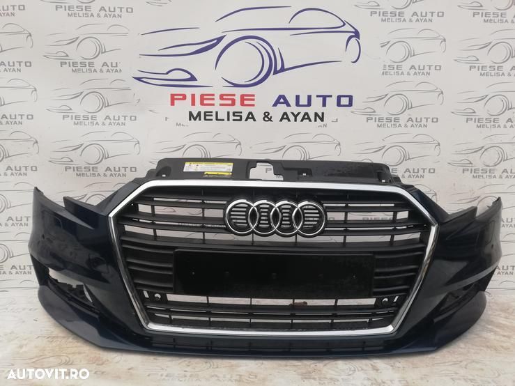 Bara fata Audi A3 8V Sportback Facelift an 2017-2018-2019-2020 Gauri pentru 4 senzori si spalatoar - 1