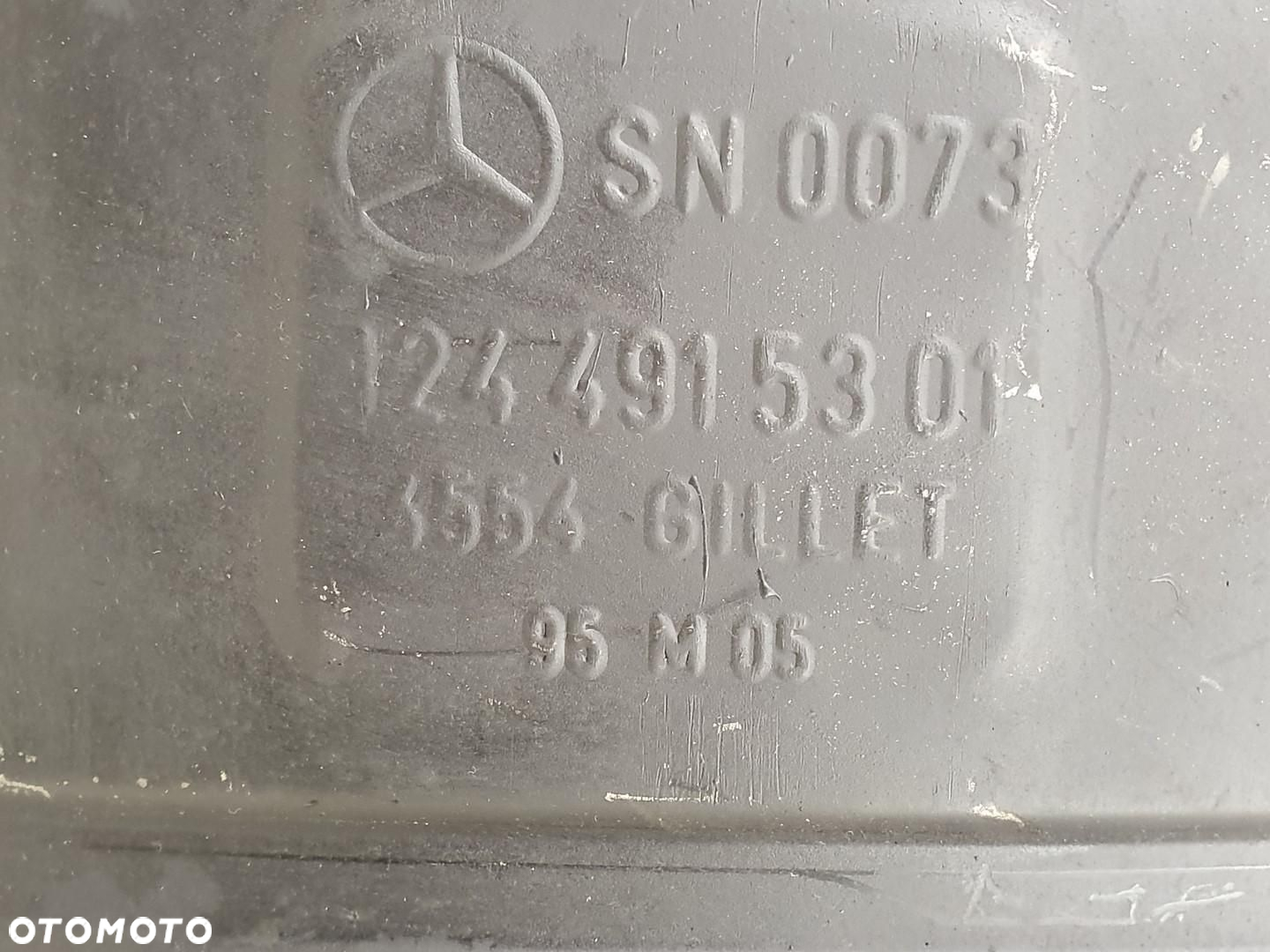 TŁUMIK WYDECH KOŃCOWY TYŁ MERCEDES W124 COUPE - 3