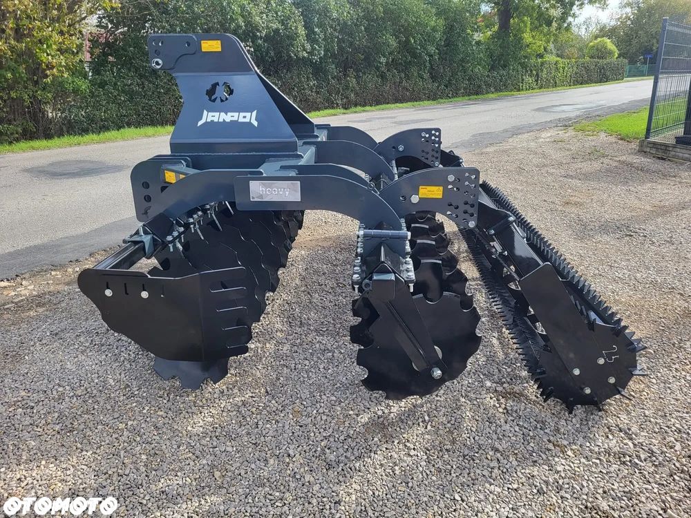 Talerzówka Brona Talerzowa HEAVY / CIĘŻKA wał Rura / Struna / Daszkowy / piasty bezobsługowe / obsługowe - 7