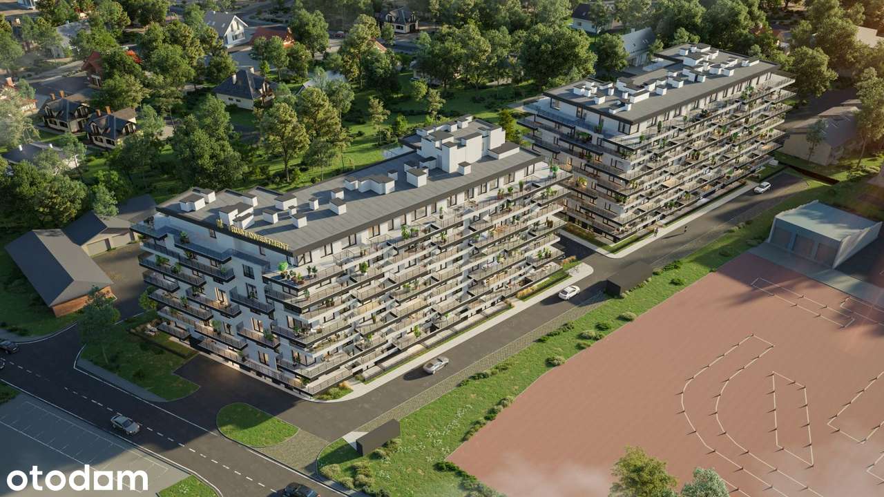 2-pokojowe mieszkanie 43m2 + balkon Bez Prowizji