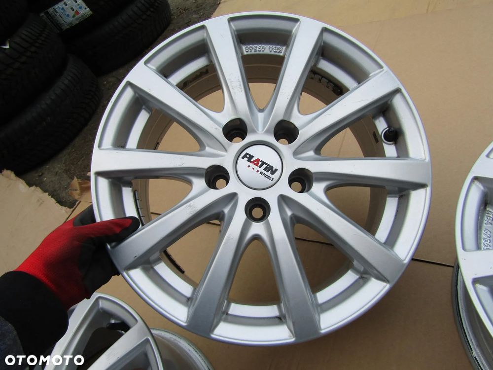 4x Felgi 16 VW Caddy T4 Jetta Touran Golf V VI Passat B5 B6 B7 B8 Skoda Octavia II Seat Leon 6,5 j 5x112 ET42 - 16