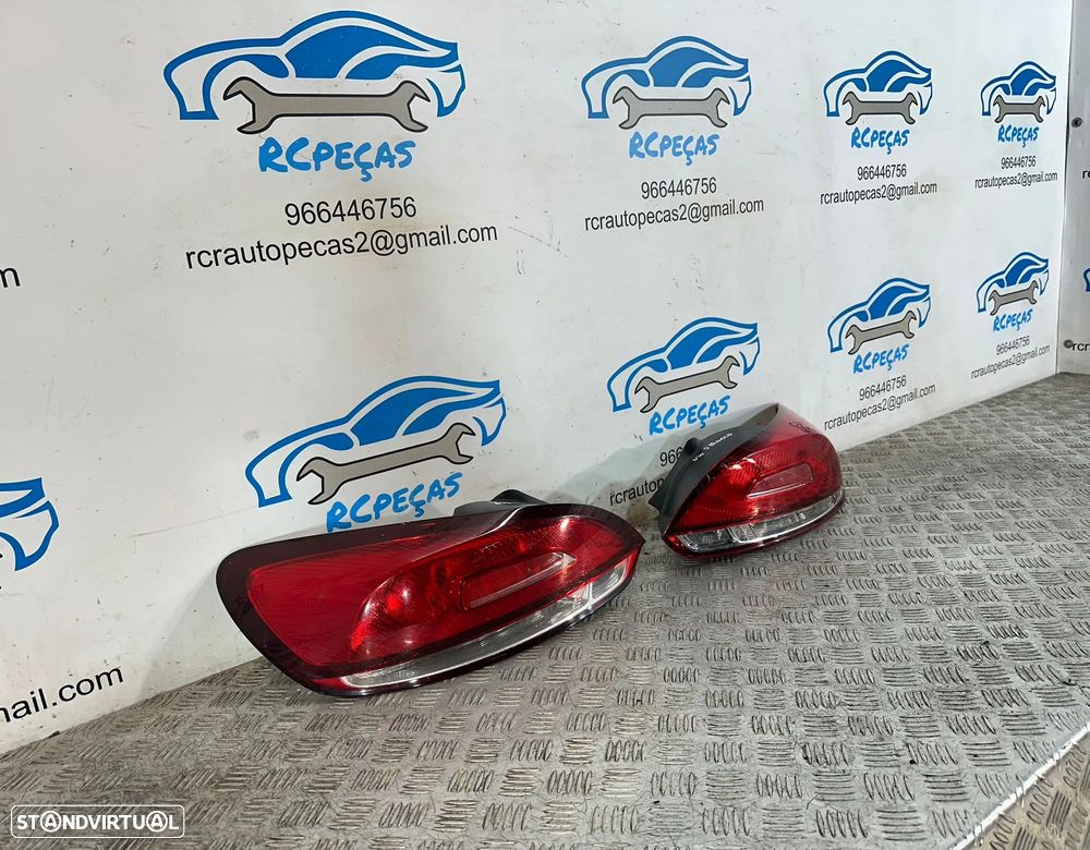 .Conjunto Farolins Tras Traseiros Esquerdo Direito Originais VW Volkswagen Scirocco 2008 - 2017 - 3