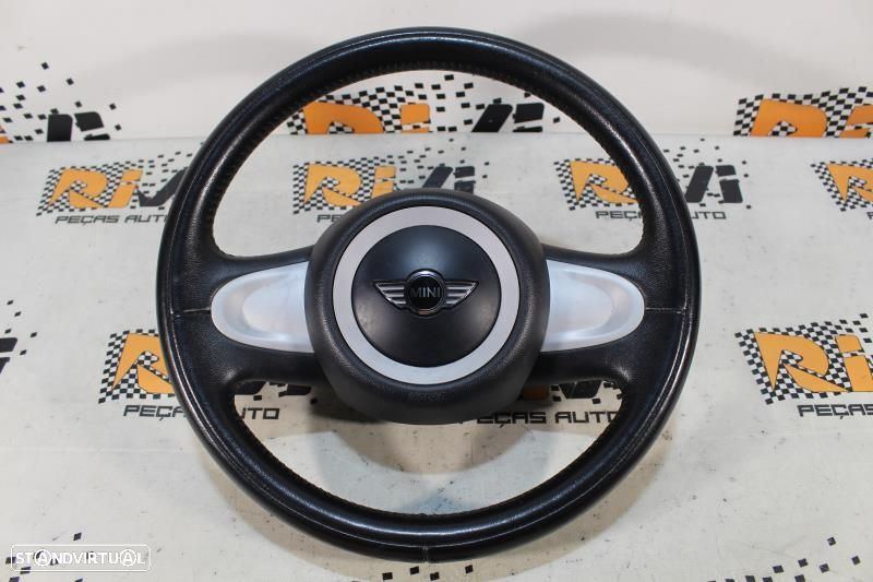 Volante Mini Mini (R56)  Volante Mini R56 Em Pele - 2