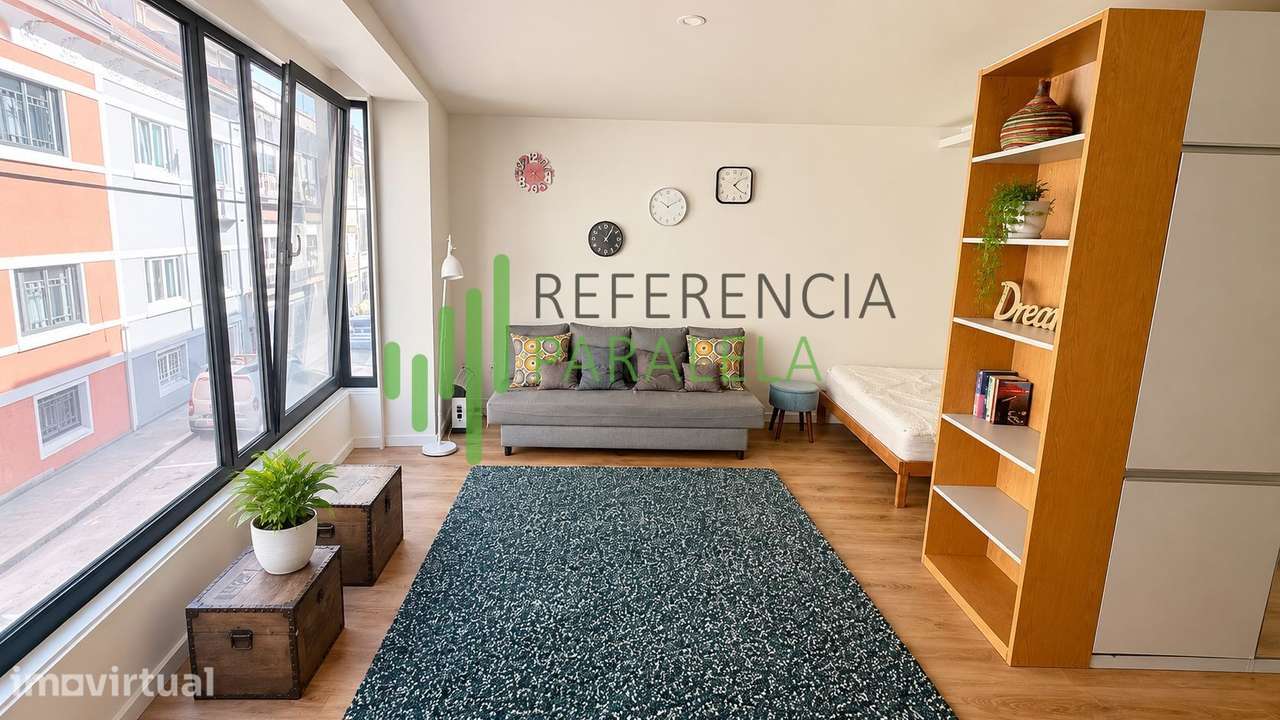 Studio T0 Marques - acolhedor, luminoso e localizado no Marques - Grande imagem: 3/10