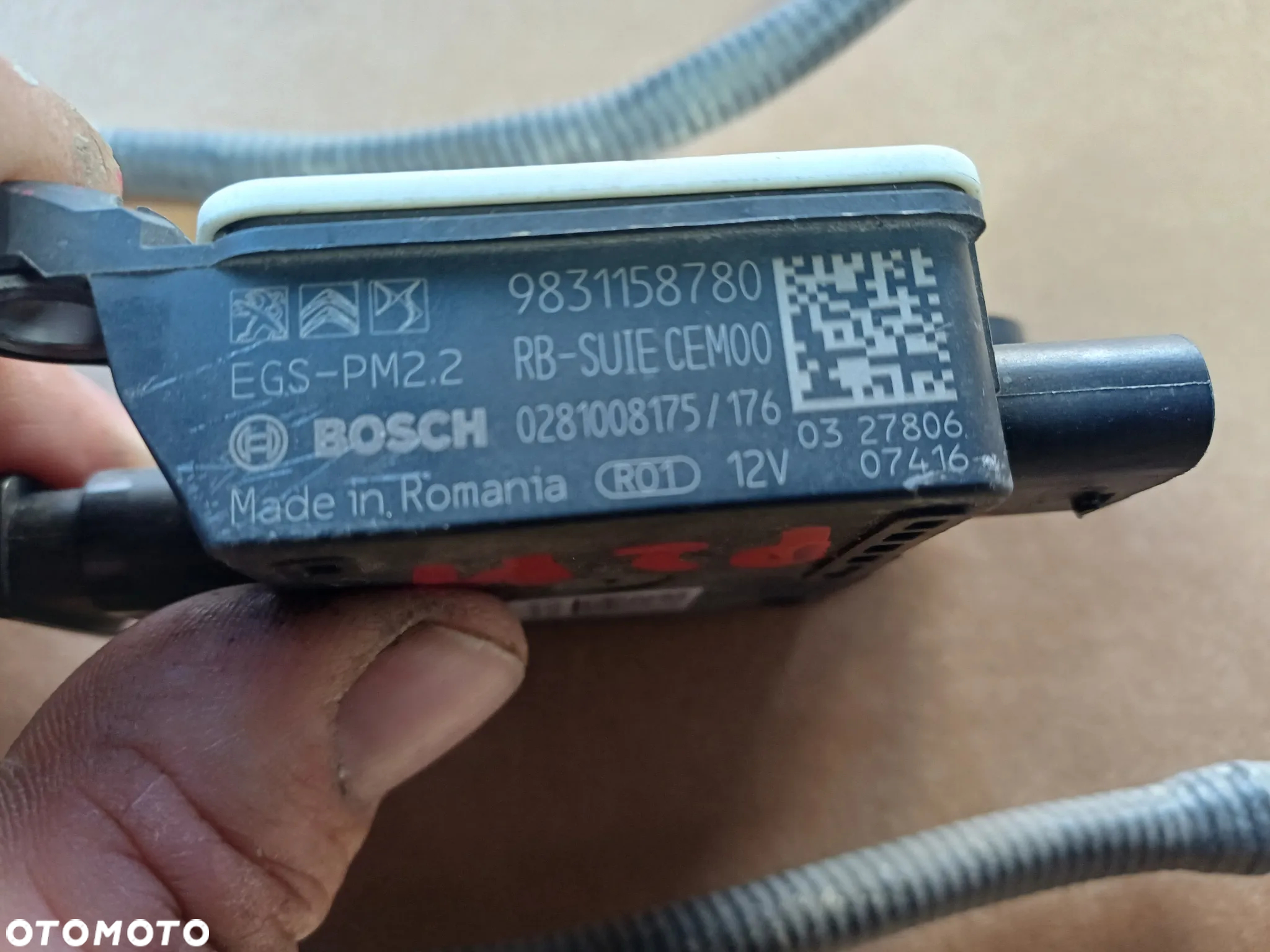 Sonda lambda NOX Jumpy III Expert III Proace II 2.0 bluehdi 9831158780 - 4