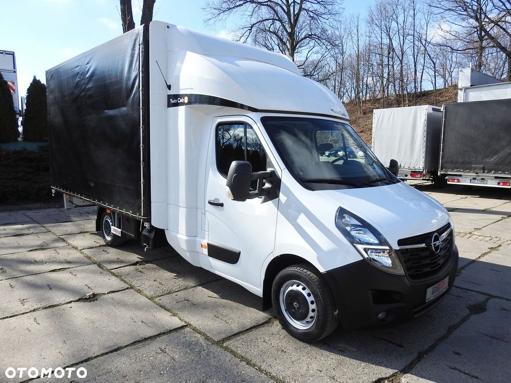 Opel MOVANO PLANDEKA 10 PALET WEBASTO TEMPOMAT KLIMATYZACJA LEDY PNEUMATYKA  165KM - 5