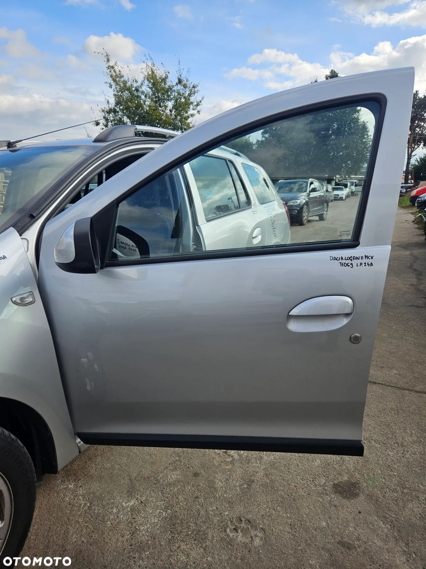 DACIA LOGAN II MCV DRZWI LEWY PRZÓD LEWE PRZEDNIE TED69 - 15