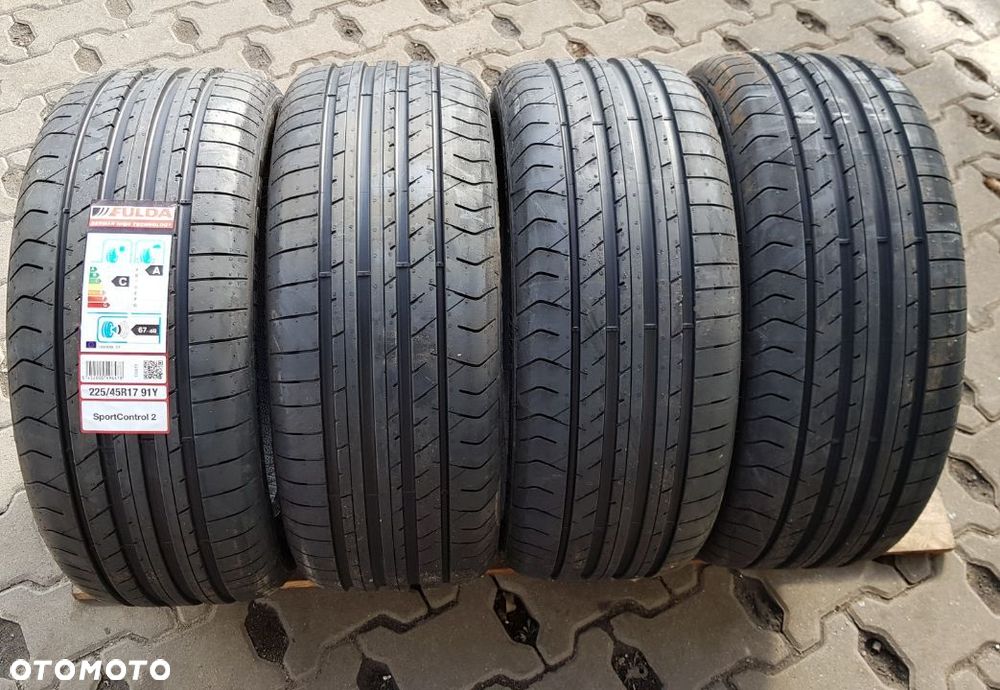 4x 225/45R17 Fulda Sport Control 2 Nowy komplet opon letnich Poznań 2020 - 1