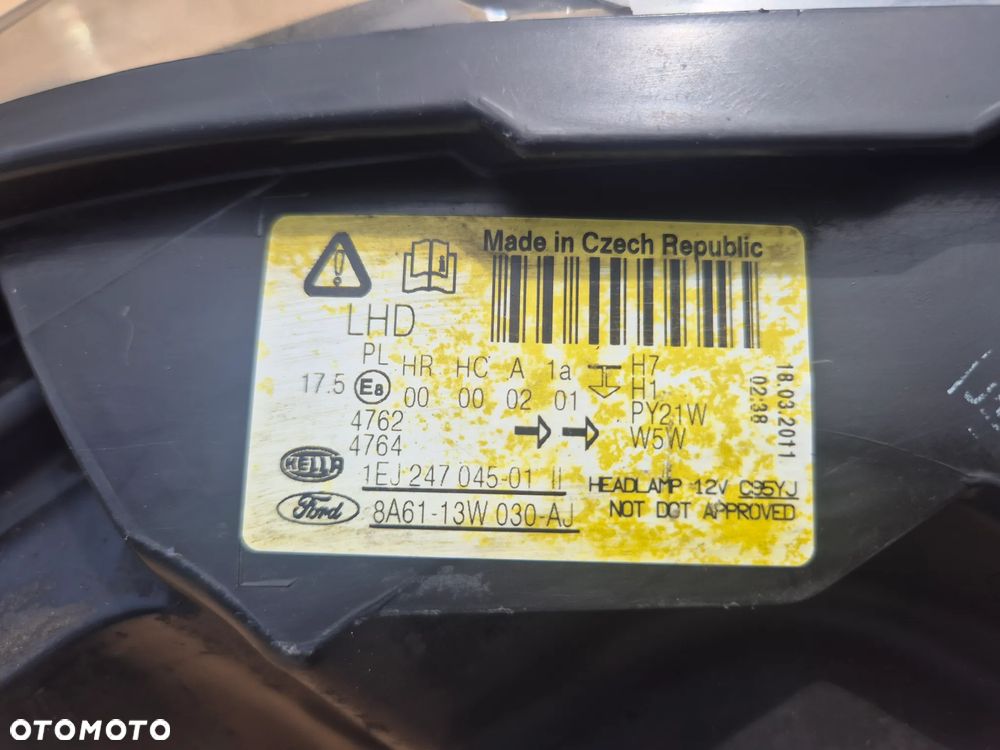 Ford Fiesta MK6 lampa lewa.HELLA.2008-2013 - 5