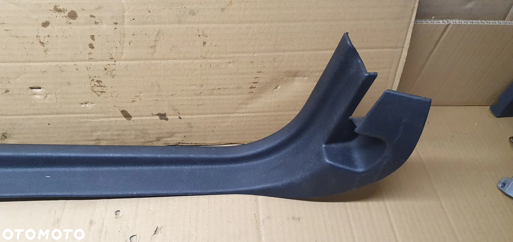 Listwa progowa nakładka progu lewy przód Peugeot 407 9645431877 - 3