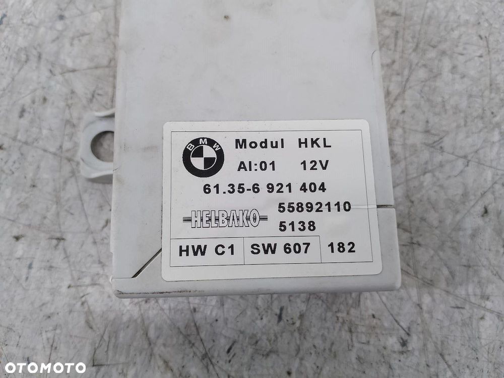 MODUŁ KLAPY BAGAŻNIKA BMW SERIA 7 E65 6921404 55892110 - 6
